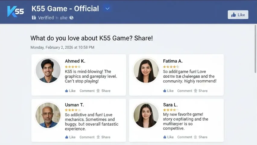 K55 Game users review
