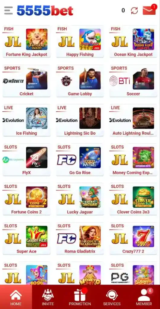 5555bet Game