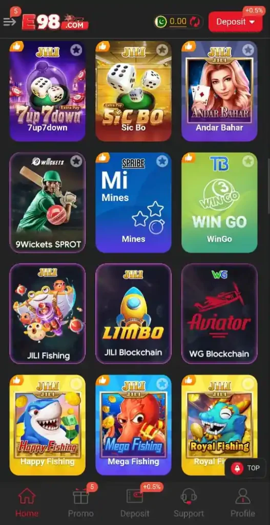 E98 Game
