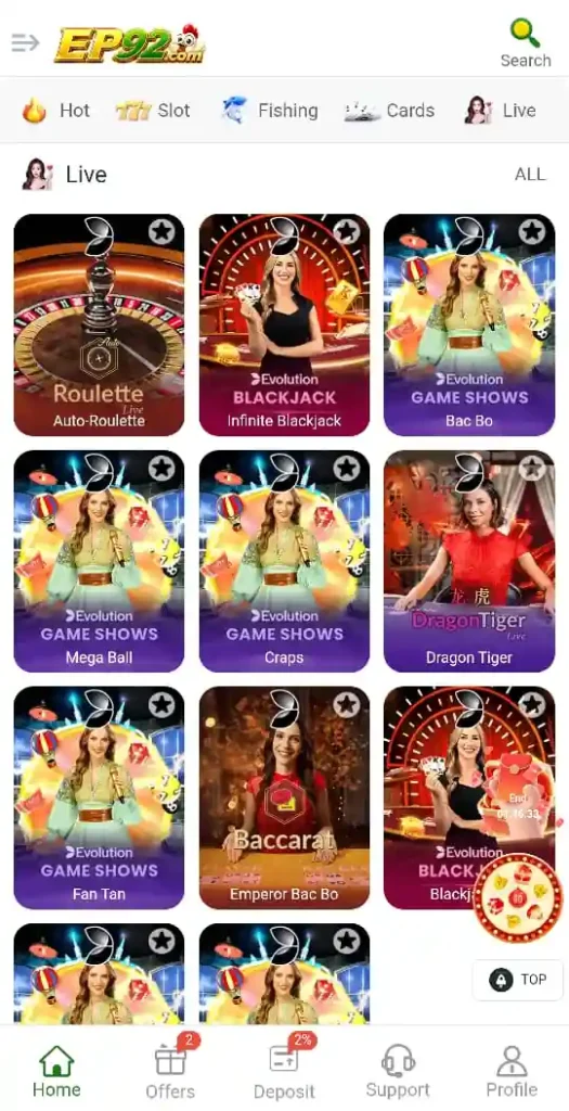 EP92 Game