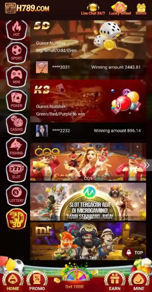 H789 Game