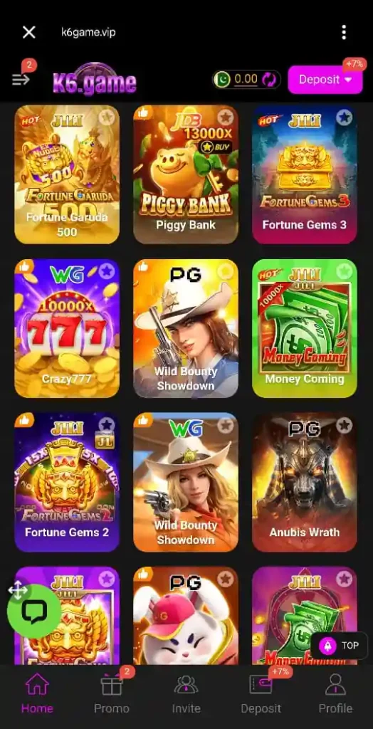 K6 Game