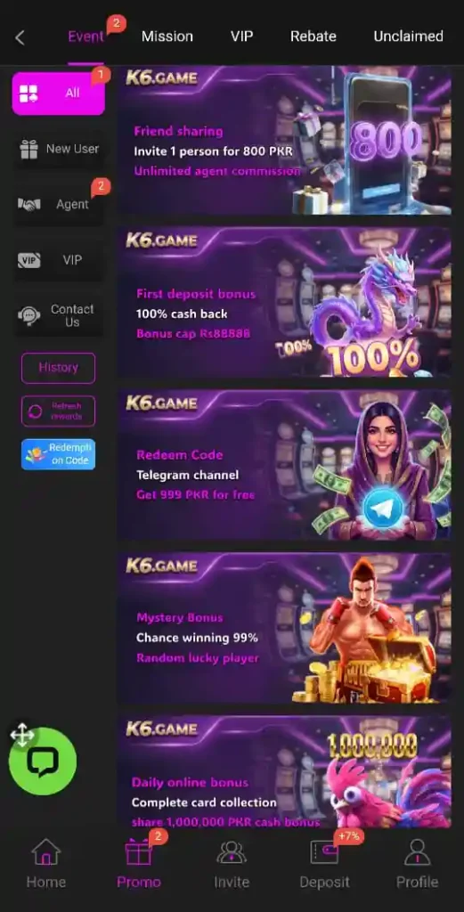 K6 Game