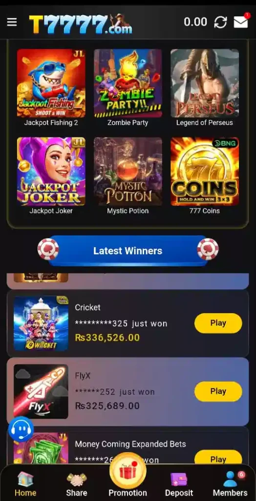 T7777 Game