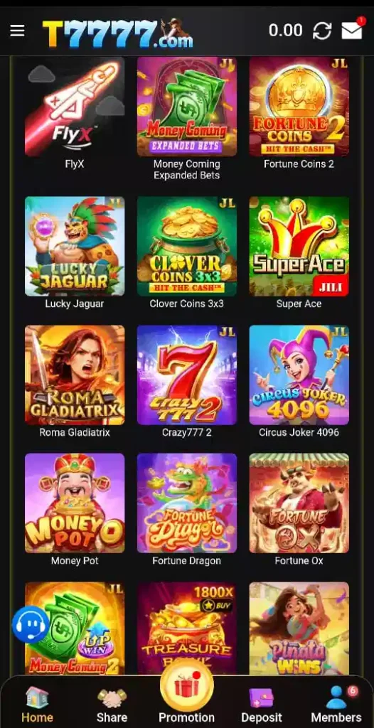 T7777 Game